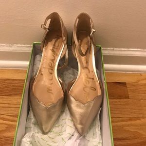 Sam Edelman Rowan Gold Flats
